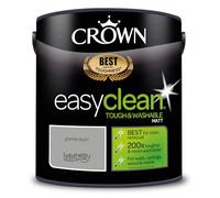 Crown Easyclean Matt Emulsion Paint 2.5L Granite Dust