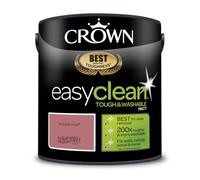Crown Easyclean Matt Emulsion Paint 2.5L Rhubarb Rose