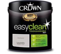 Crown Easyclean Matt Emulsion Paint Cloudburst 5L - Washable & Wipeable Interior Wall Paint