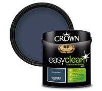 Crown Matt Emulsion Easyclean - Tough & Washable - Midnight Navy 2.5L