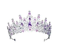 Crown Elegant Rhinestone Hairband Suitable Wedding Parties Wearing Women's Hair(Colour 01)