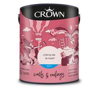 Crown Emulsion Paint Matt or Silk 2.5L-5L All Colours