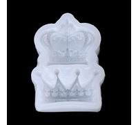 Crown Fondant Silicone Molds Princess Crown Cake Molds for Wedding Cupcake Decor Pastry Jewelry Clay Craft Tool Mold
