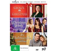 CROWN FOR CHRISTMAS/A CHRISTMAS MELODY/IT'S CHRISTMAS EVE DVD 3 FILM COLLECTION