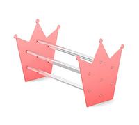 Crown Hair Hoop Display Stand Organizer Headband Jewelry Display Holder Acrylic Storage Rack for Women Girls Acrylic Hair Accessory Organizer