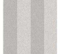 Crown Harris Tweed Herringbone Stripe Soft Grey Wallpaper Luxury