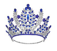 Crown,King Crown,Tiara,Crowns for Women,Princess Crown, Adjustable Royal Queen Wedding Crown for Women Pageant Hair Jewelry Accessories(Yellow)