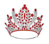 Crown,King Crown,Tiara,Crowns for Women,Princess Crown, Adjustable Royal Queen Wedding Crown for Women Pageant Hair Jewelry Accessories(Yellow)