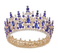 Crown,King Crown,Tiara,Crowns for Women,Princess Crown, Tiaras Crowns Royal Queen Circle Diadem Bride Headdress Wedding Hair Jewelry Pageant Head Ornaments