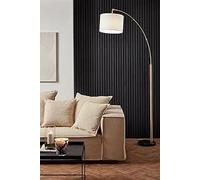 Crown & Kingdom Acoustic Slatted Wall Panels, Wood, 4 Pack, Sound Dampening for Home and Office (Ash Oak)