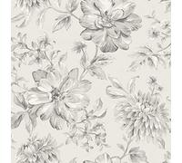 CROWN M1547 Lucia Silver Wallpaper
