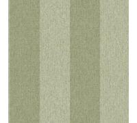 CROWN M1866 Harris Stripe Luxury Textured Wallpaper, Green