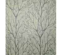 Crown M1876 Lynford Trees Mid Weight Vinyl Wallpaper, Green