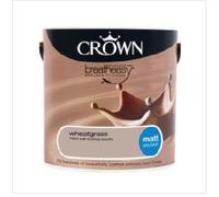 Crown Matt Emulsion 2.5L Wheatgrass