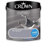 Crown Matt Emulsion Paint - Blue Gravel - 2.5L