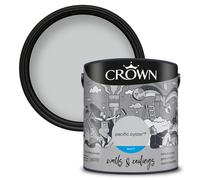 CROWN 2.5L Breatheasy MATT Emulsion Paint for Walls & Ceilings - PACIFIC OYSTER