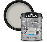 Crown 2.5L Matt Breath Easy Emulsion Paint Walls and Ceilings - Various Colours