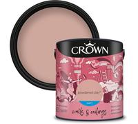 Crown Walls & Ceilings Matt Emulsion Paint Powdered Clay - 2.5L