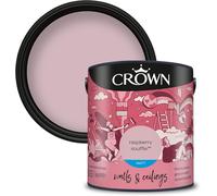 CROWN 2.5L Breatheasy MATT Emulsion Paint for Walls & Ceilings - RASPBERRY SOUFFLE