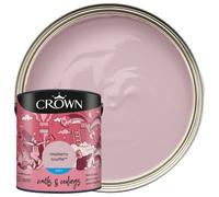 CROWN 2.5L Breatheasy MATT Emulsion Paint for Walls & Ceilings - RASPBERRY SOUFFLE