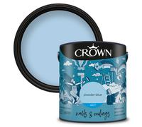 Crown Walls & Ceilings Matt 2.5L Powder Blue