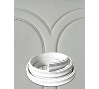 Crown Molding Decorative Trim - Premium Flexible Wall Accent for Archways, Ceilings & Doors Moulding Trim for Home Decor, Doorway Arch(W2cm(3/4")-B,2m(6.5ft))