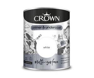 Crown Mulitsurface Primer Undercoat White 750ML