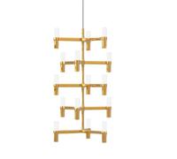 Crown Multi Pendant Gold Coated