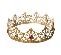 Crown My Other Me Wizard King Golden One Size Costume Accs NEW