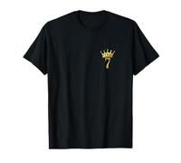Crown Number 7 (Vintage Golden Yellow) 7th Birthday T-Shirt