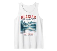 Crown of The Continent - Glacer National Park Tank Top