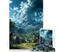 Crown of The Mountains 1000 Pieces Jigsaws Adults Puzzles Gifts Creative Play Nice Thick Real Challenge Great Gift (50x75cm)