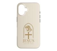Crown Of Thorns Christian Faith Hope Cross Jesus Loves You Case for iPhone 16