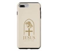 Crown Of Thorns Christian Faith Hope Cross Jesus Loves You Case for iPhone 7 Plus/8 Plus