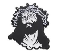 Crown of Thorns Holy Cross Jesus Christ Crucifixion Crucifix Christian Catholic God 1.25" Enamel Pin Badge