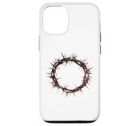 Crown of Thorns Jesus Christ Cross God Bible Faith Church Case for iPhone 12/12 Pro