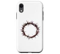 Crown of Thorns Jesus Christ Cross God Bible Faith Church Case for iPhone XR