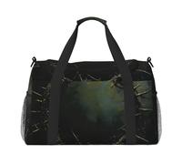 Crown of thorns Print Foldable Carry On Tote Large Capacity Hand Carry Bag for Airplane Weekend Getaways