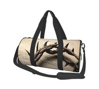 (Crown of Thorns) Print Round Large Travel Bag - Multi-Compartment Organizer Lightweight for Trips & Sports