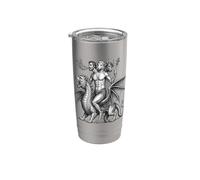 Crown of Three Asmodeus Stainless Steel Insulated Tumbler