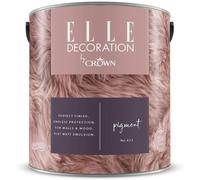 Crown Paint Elle Decoration 2.5L - Matt Emulsion - All Colours - Flat Matt