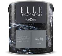 ELLE Decoration by Crown Flat Matt Paint Roof Top - 2.5L