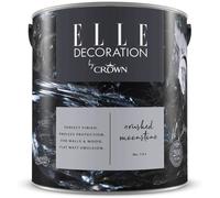Crown Paint Elle Decoration 2.5L - Matt Emulsion - All Colours - Flat Matt