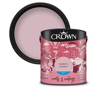CROWN 2.5L Breatheasy MATT Emulsion Paint for Walls & Ceilings - RASPBERRY SOUFFLE