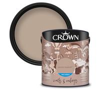 Crown Picnic Basket - Mid Sheen Emulsion Paint - Wipeable, Scuff Resistant - Light Brown Paint - Kitchen & Bathroom Paint - 2.5L