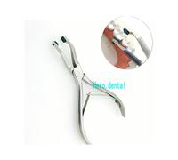 Crown Plier With Green Rubber Tipped Dental Surgical Plier Dental Plier Instrument
