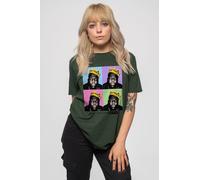 Crown Pop Art T Shirt Biggie Smalls Green M