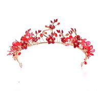 Crown Princess Crown Beautiful Headdress Crown Romantic Wedding Bridal Headwear Crystal Crown Queen's Birthday Stage Wedding Jewelry Size:27 * 5 5c