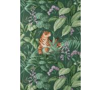 Crown Rajah Tiger Emerald Wallpaper M1733