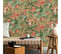 Crown Rajah Wallpaper Terracotta